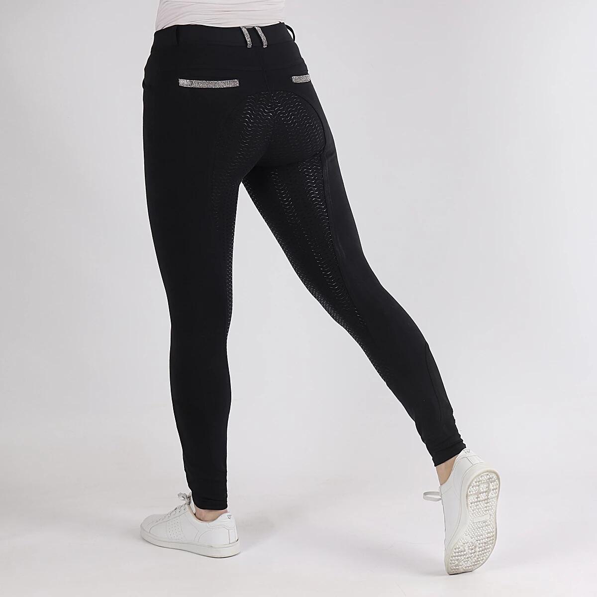 EPPLEJECK Reithose Glam Vollbesatz Silikon Epplejeck Dunkelblau