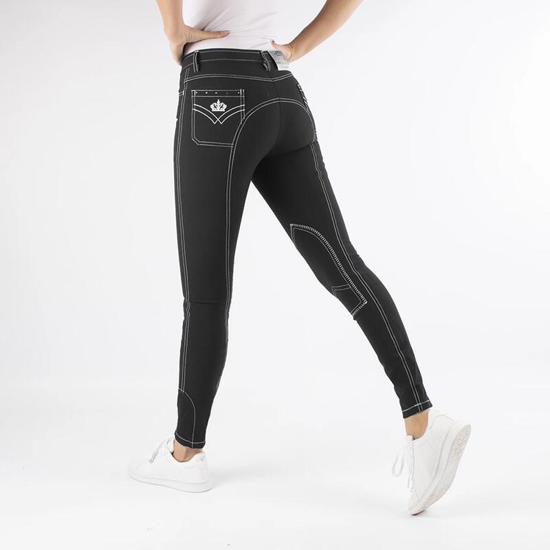 Pantalon d'Équitation Sparkle Kids Epplejeck Noir