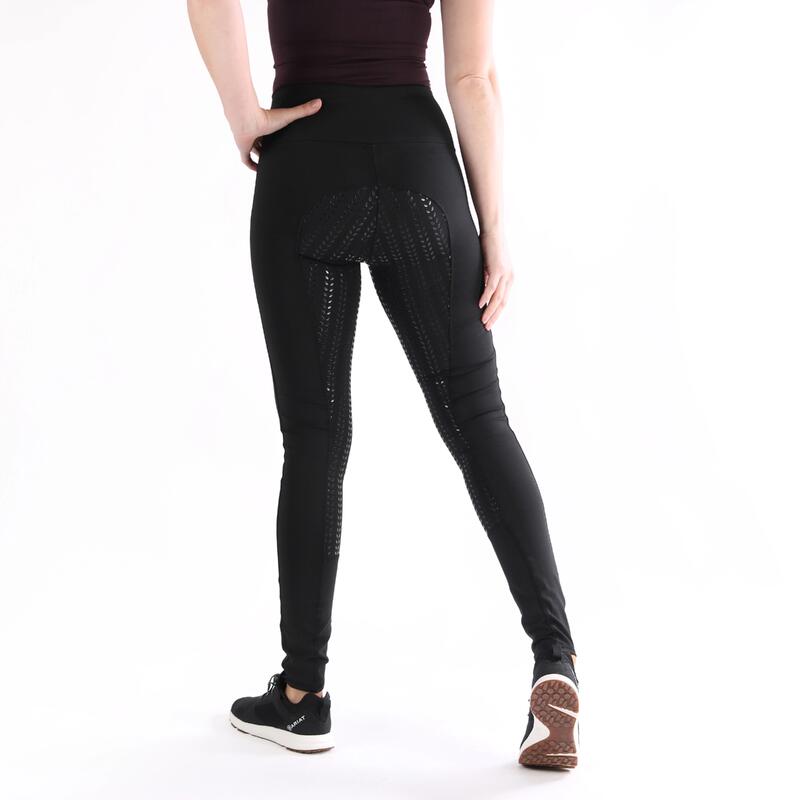 Legging d'Équitation Illustris Full Grip Epplejeck Noir