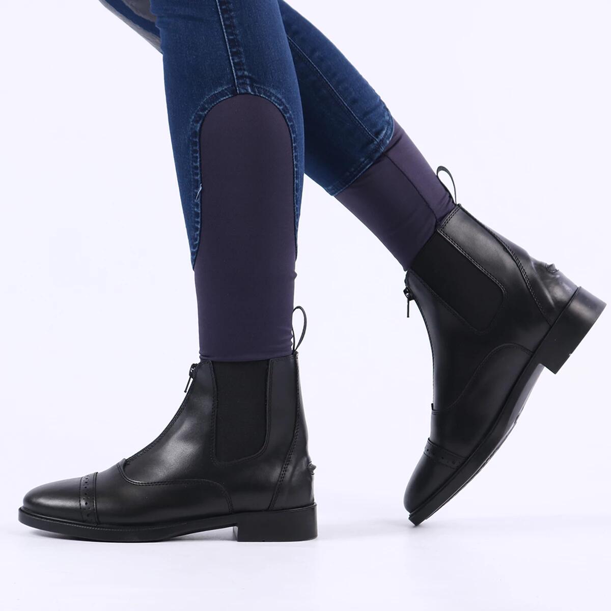 BARATO Stiefeletten Plain Barato Schwarz