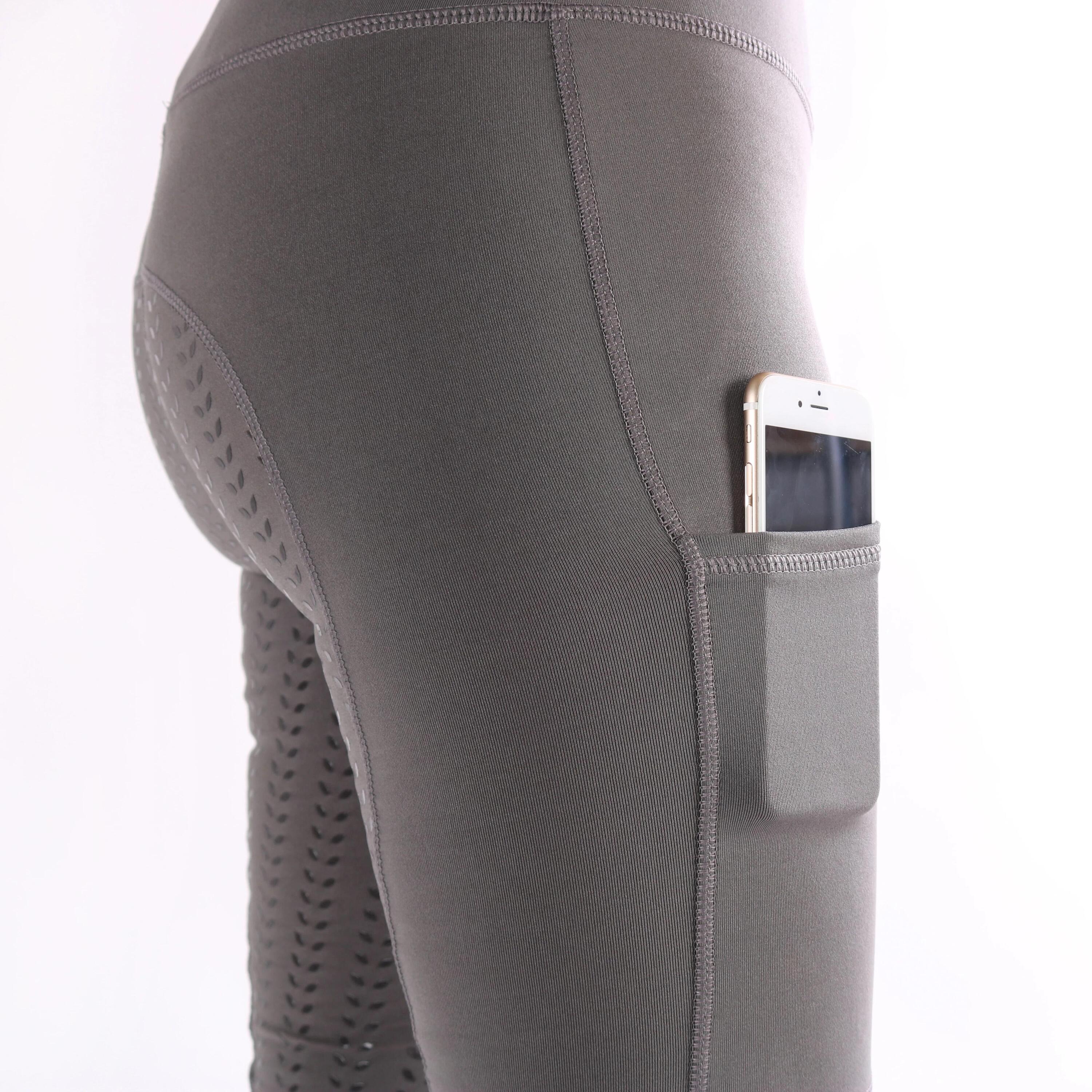 Reitleggings EJillustris Vollbesatz Silikon Epplejeck Grau 4/4