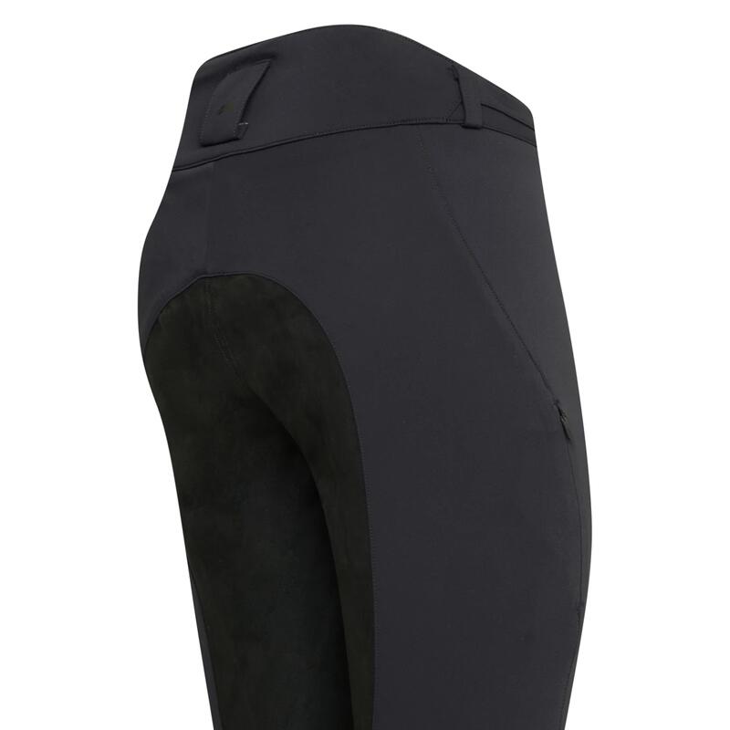 Pantalon d'équitation Jodhpur ESEquitation Queen Fond Grip euro-star Noir