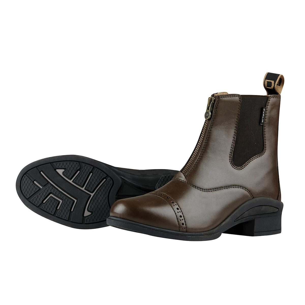 Dublin - Boots Altitude Enfants Dublin Marron - Boots D'Équitation - Marron - Decathlon