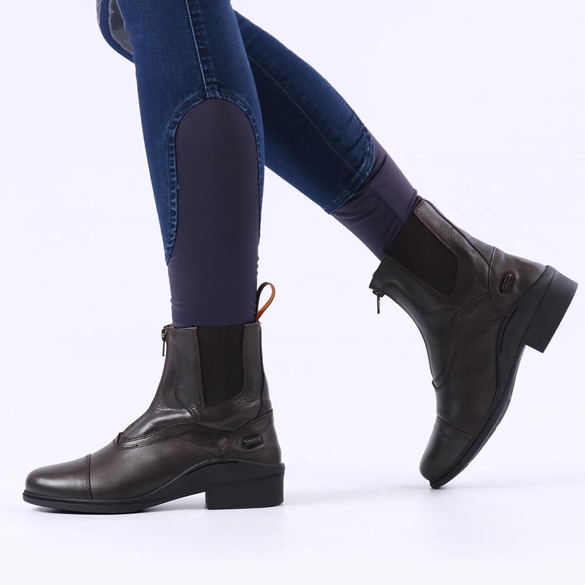 QUUR Stiefeletten Qavator Zip Quur Braun