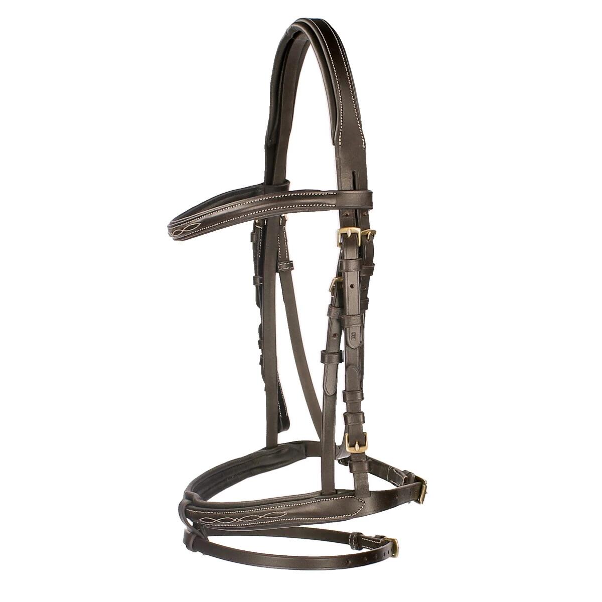 Hoofdstel HORSEGEAR Taron Bruin 1/3