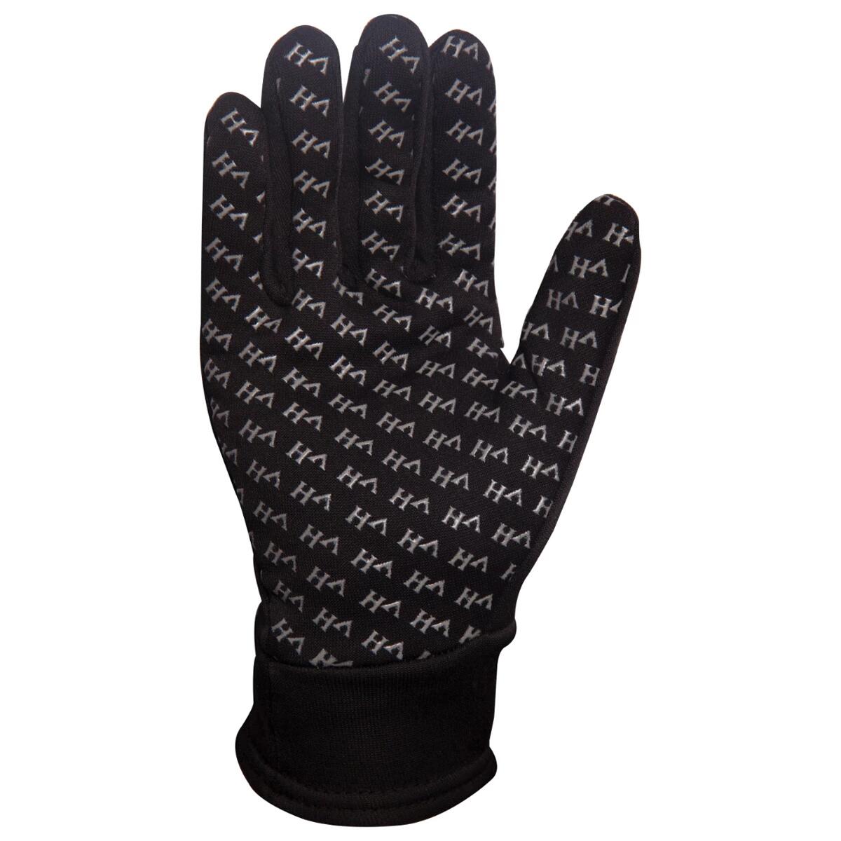 Winter Damen Reithandschuhe schwarz 2/2