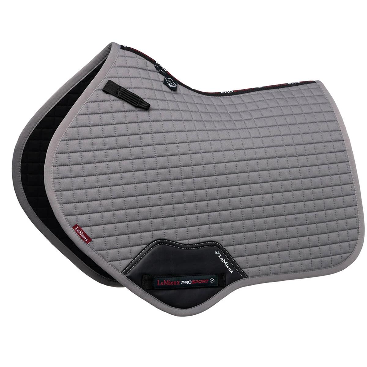 Zadeldek LeMieux Square Cotton Grijs 2/6