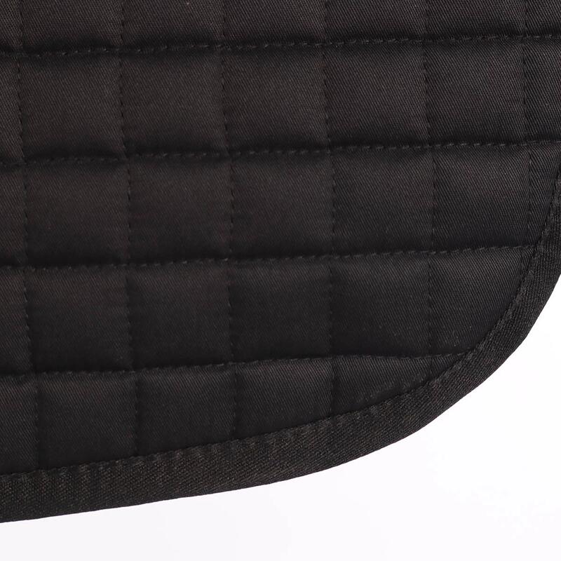 Tapis de selle Plain Basic Barato Noir