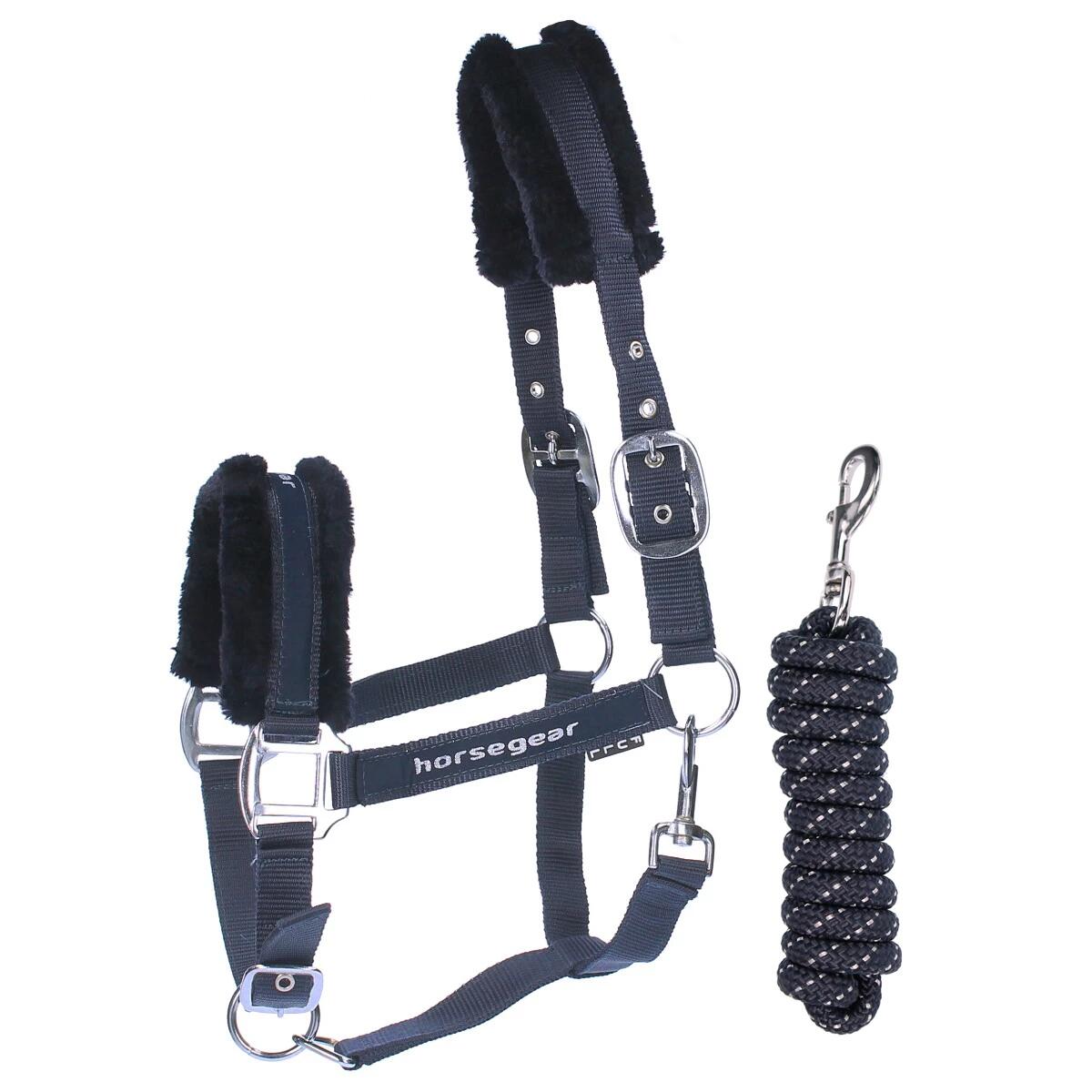 Halfterset HORSEGEAR Reno Dunkelblau 1/1