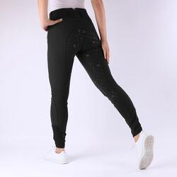 Pantalon d'Équitation Highwaist QNeva Full Grip Quur Noir