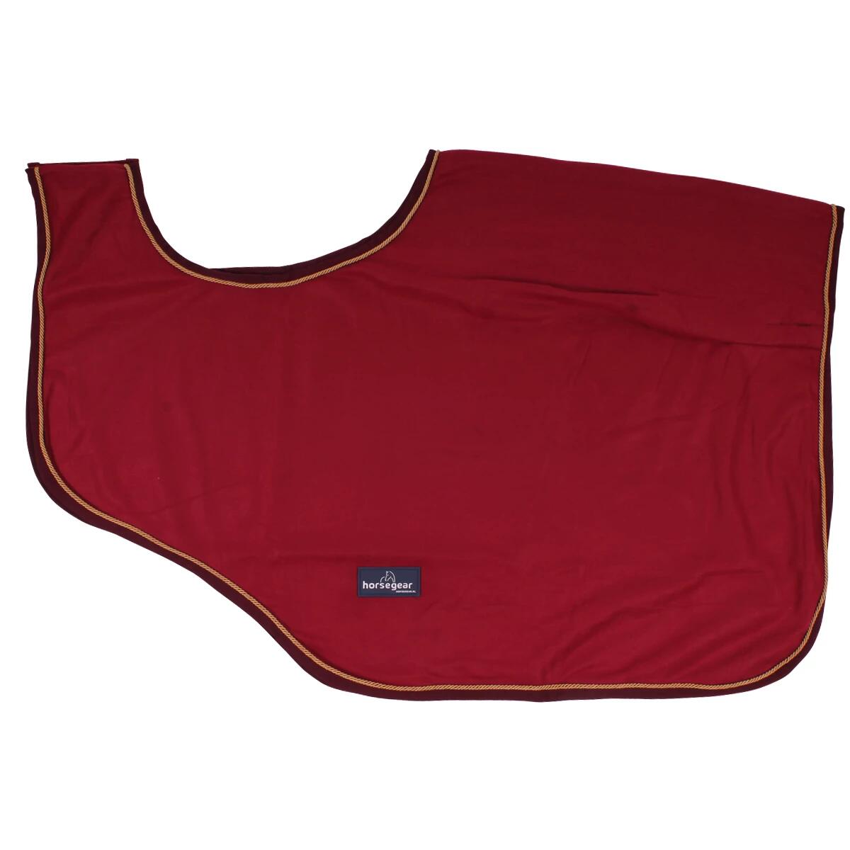 HORSEGEAR Ausreitdecke Classic HORSEGEAR Dunkelrot