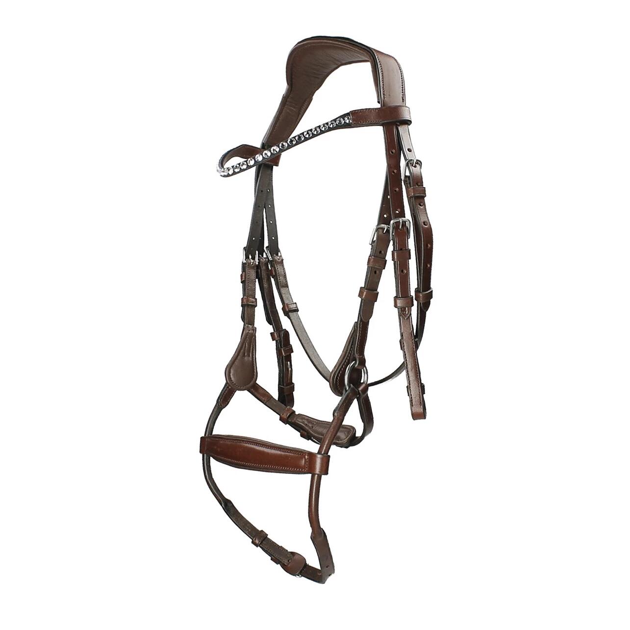 HORSEGEAR Trense Aquila Deluxe Horsegear Braun