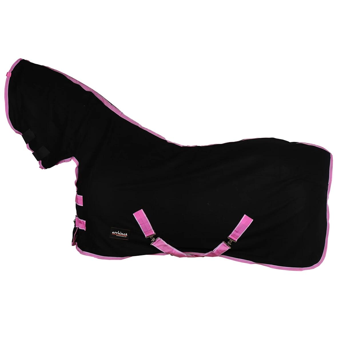 Abschwitzdecke EJselva Junior Epplejeck Schwarz-Pink 1/2