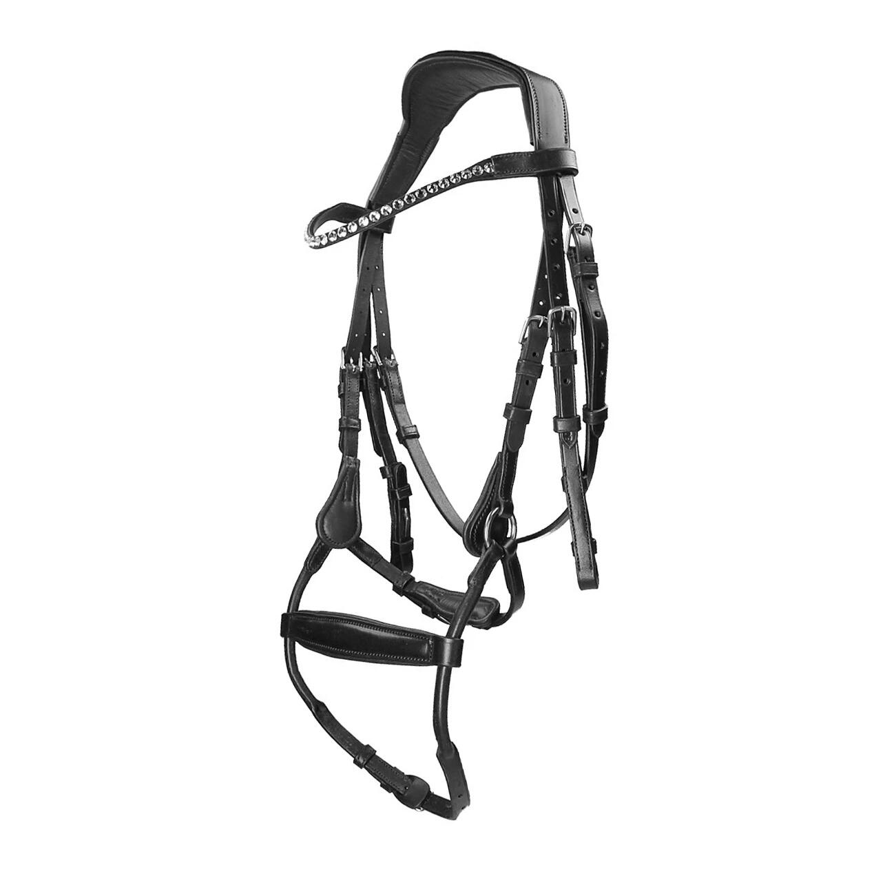 HORSEGEAR Trense Aquila Deluxe Horsegear Schwarz