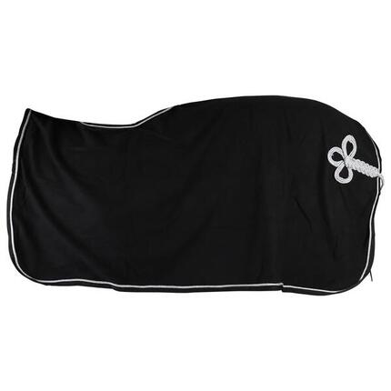 couvre-reins HGLuxe HORSEGEAR Noir-argenté