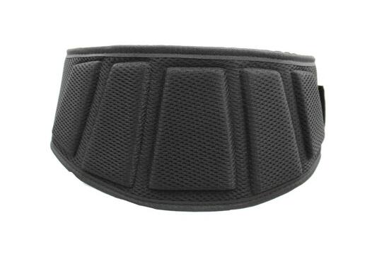 Fitness Riem Support Heren/Dames Zwart Mesh