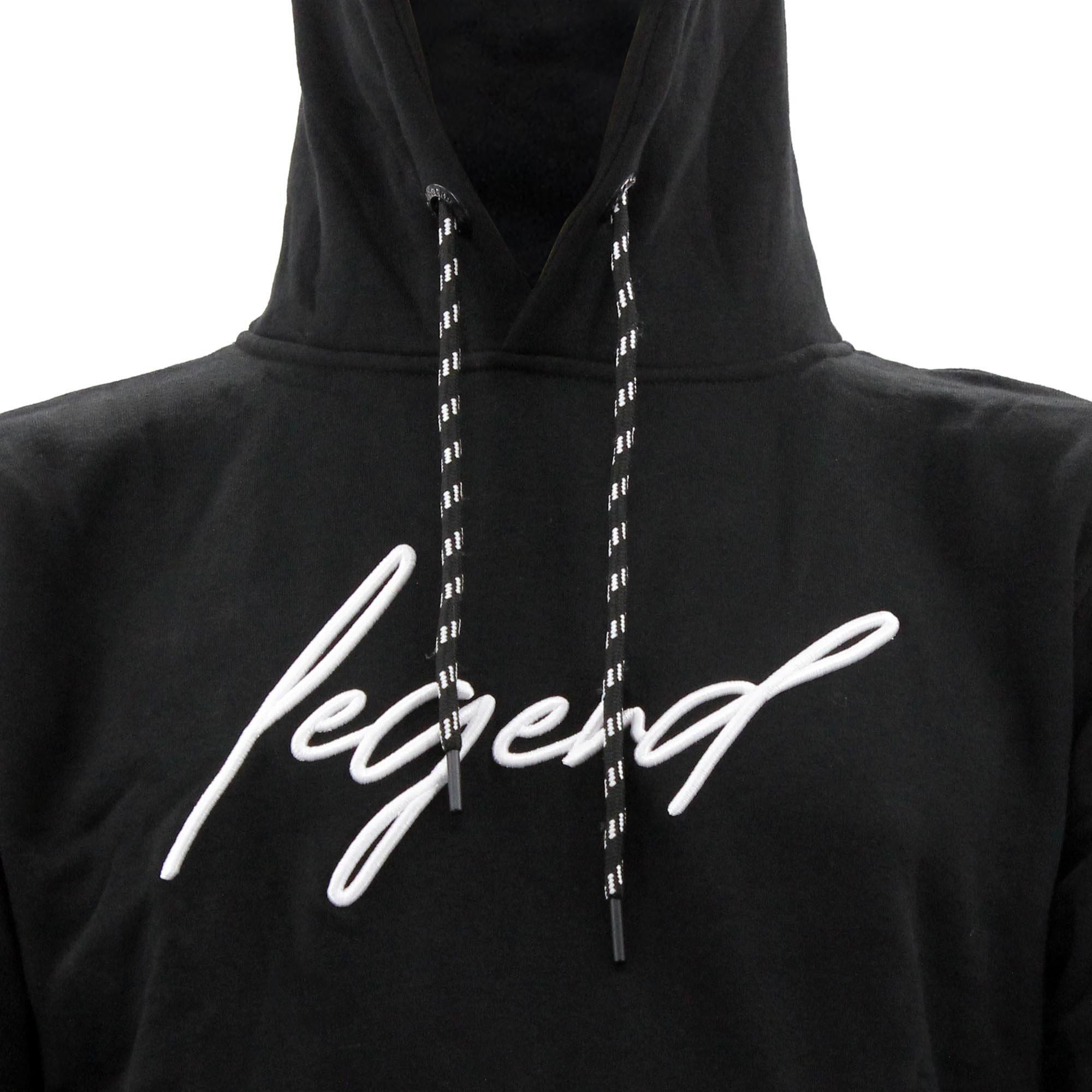 Hoodie Heren / Dames Signature line Zwart Fitness en Hardlopen 3/5