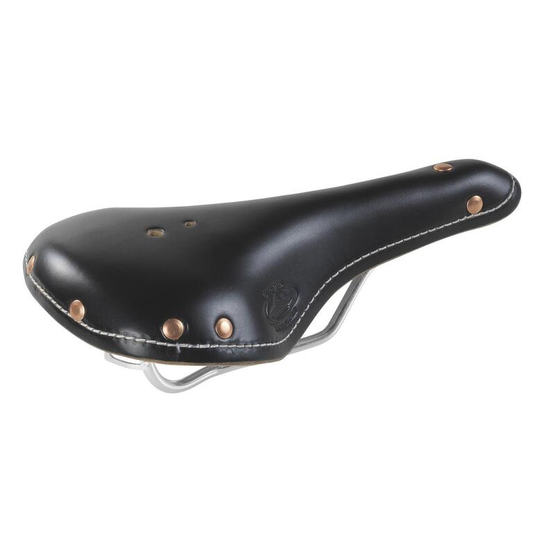 Selle Monte Grappa selle Old Frontiers Sports cuir 30 cm noir