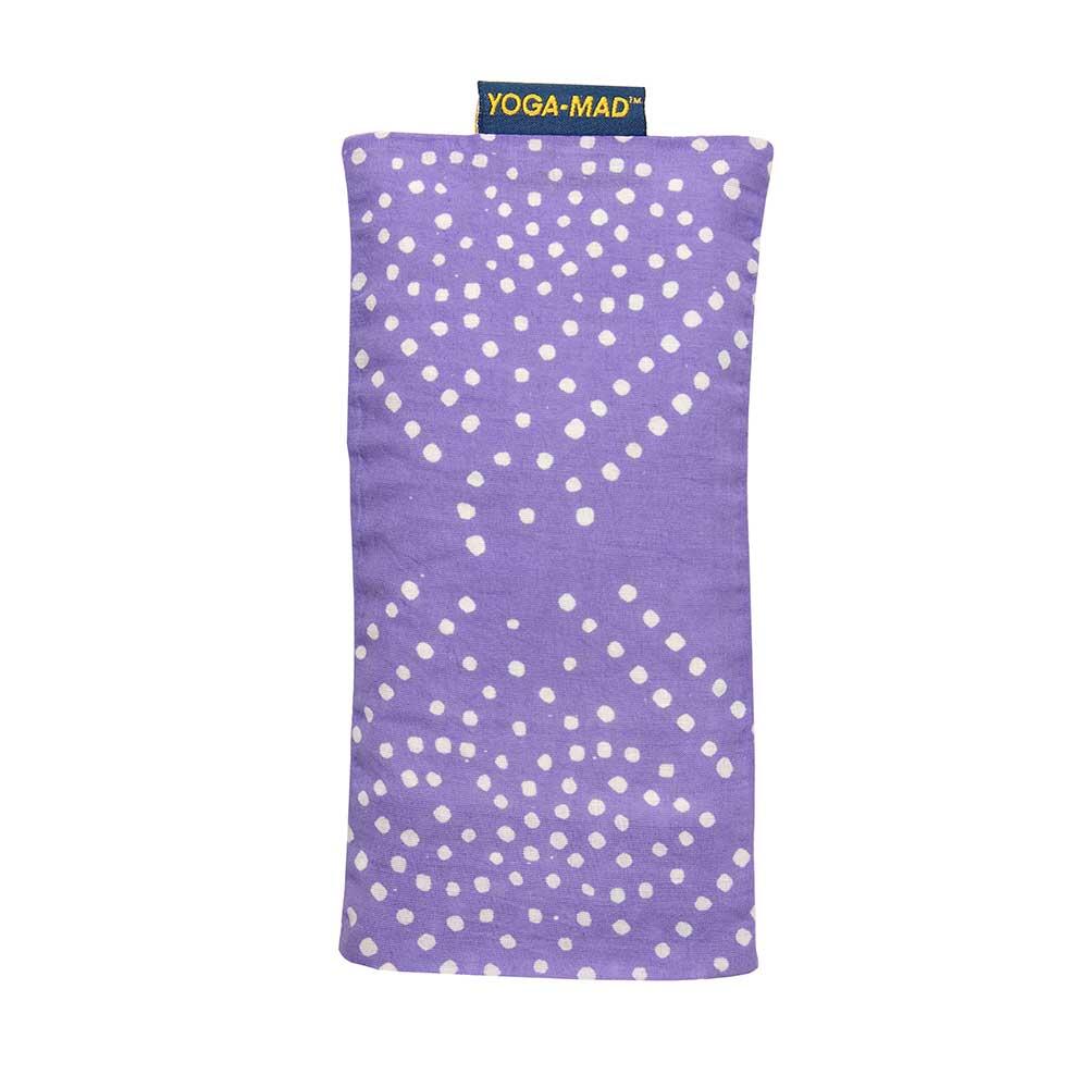 FITNESS-MAD Cotton Patterned Eye Pillow (Lilac)