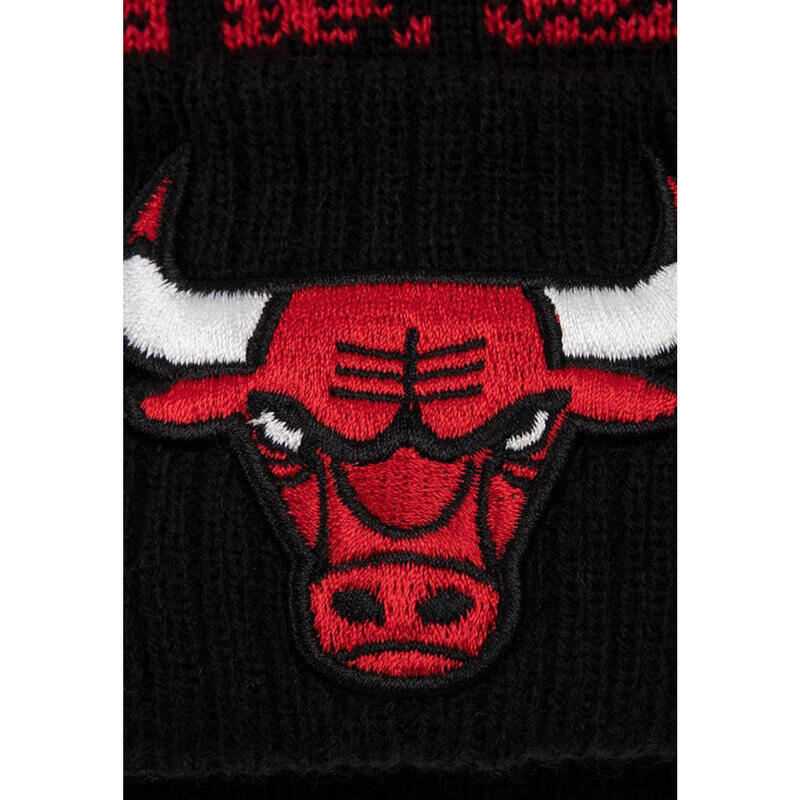 Bonnet Vintage New Era Hardwood Classics - Chicago Bulls - Noir, Taille Unique