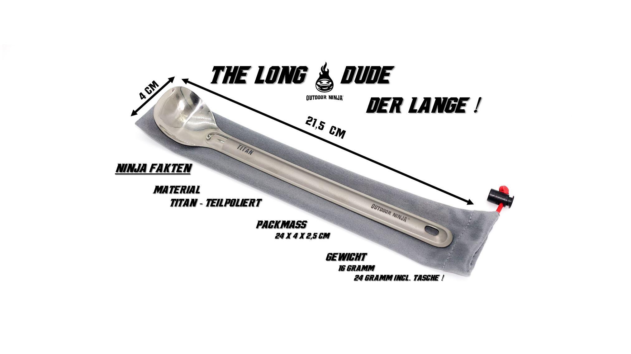 The Long Dude - Titan Löffel lang 2/5