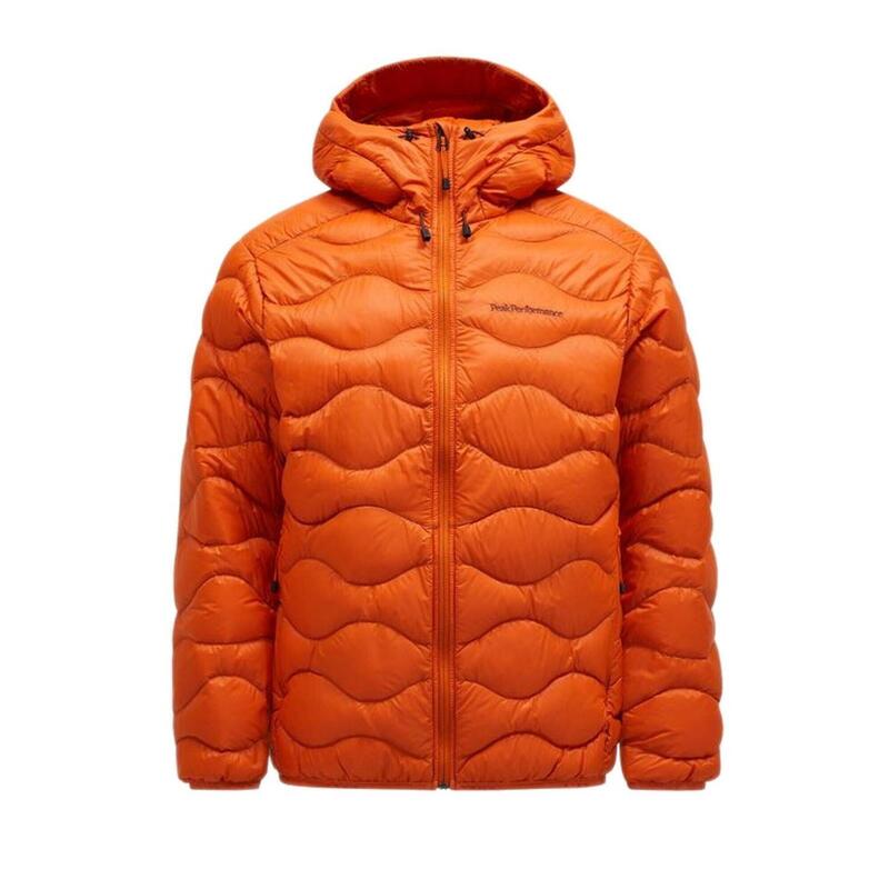 Peak Performance Herren Helium Down Hood Jacke GOLD FLAME