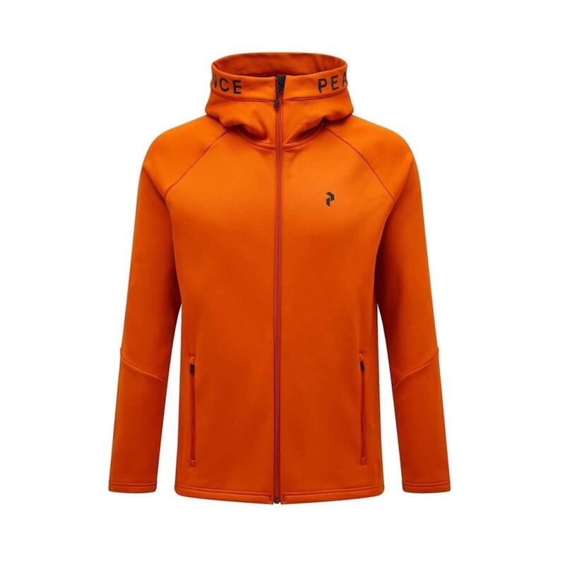 Peak Performance Damen Rider Zip Hood Gold flame