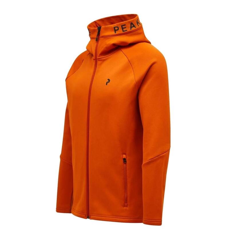 Peak Performance Damen Rider Zip Hood Gold flame