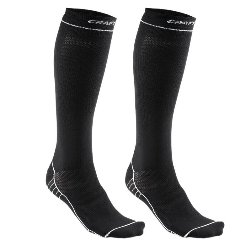 Chaussettes de compression Craft noires 2-PACK