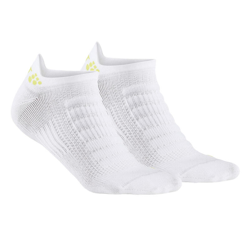 CHAUSSETTES ADVANCED DRY SANS MANCHES blanches 2-PACK