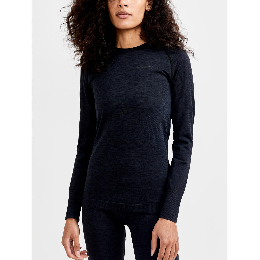 W Core Dry Active Comfort Ls -  - b999000_black - dames - Ski | Snowboard 2/5