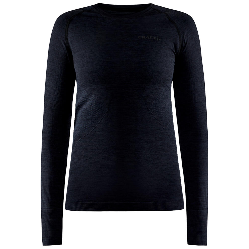 W Core Dry Active Comfort Ls -  - b999000_black - dames - Ski | Snowboard 1/5