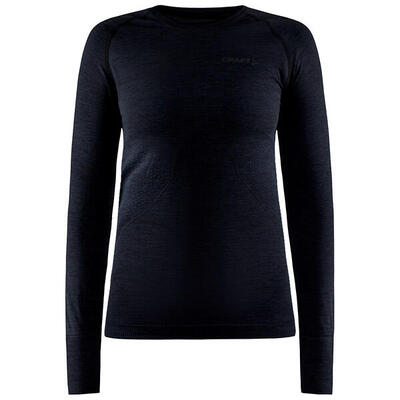 W core dry active comfort ls - - b999000_black - dames - ski | snowboard