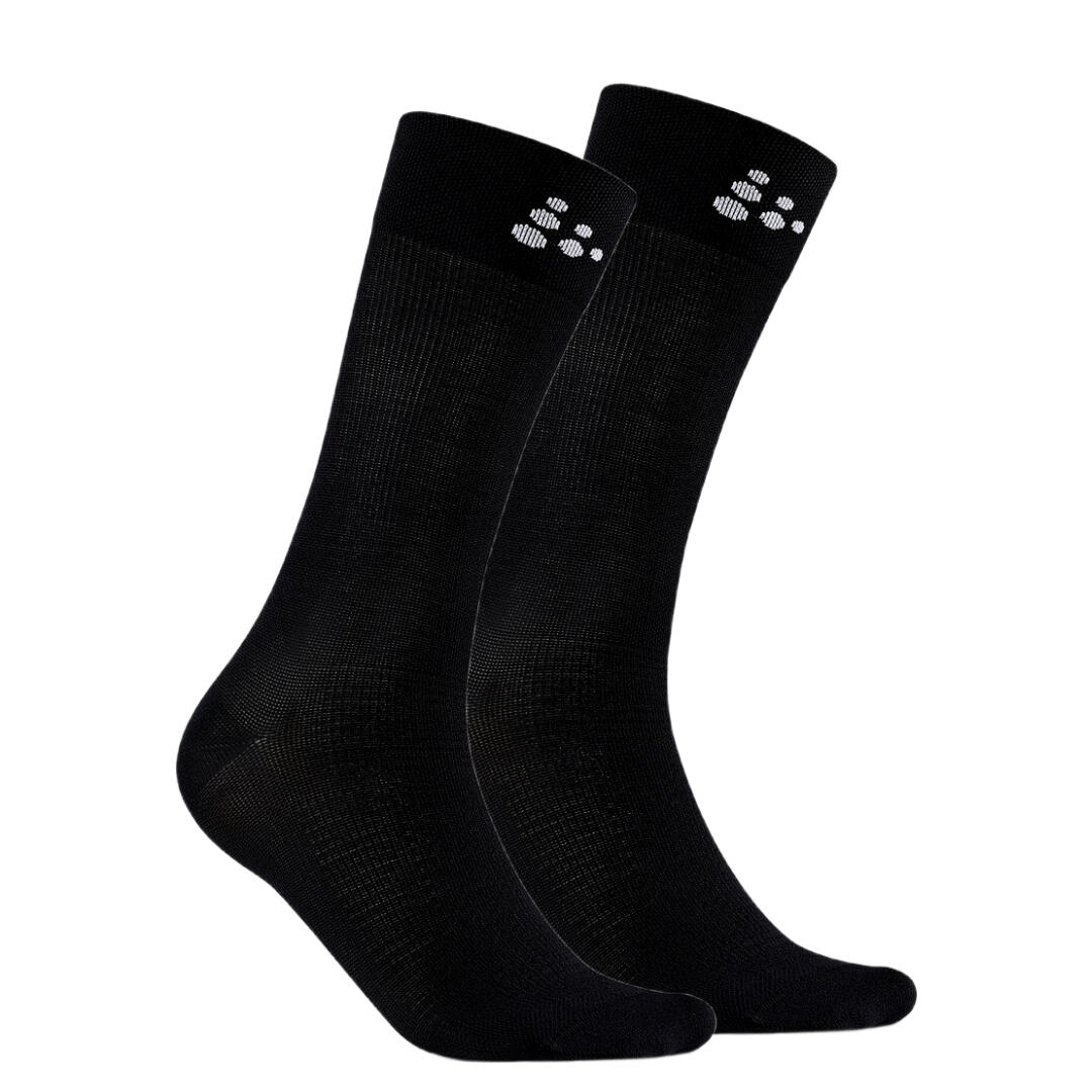 Craft bike endure socks zwart 2-PACK unisex 1/1