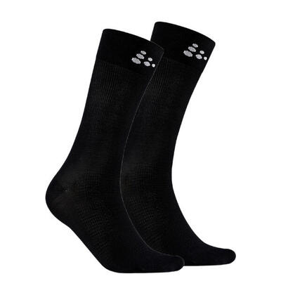 Craft bike endure socks zwart 2-pack unisex