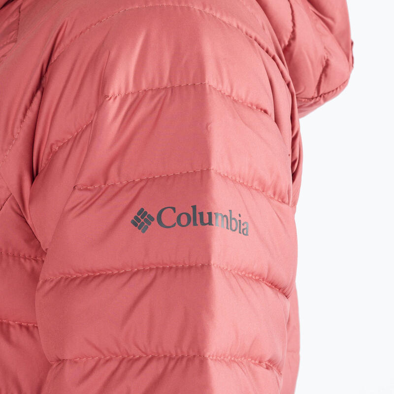 Chaqueta down de mujer columbia polvo lite encapuchado