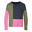 Mädchen Longsleeve VERDAL Dunkle Olive/Hellmagenta/Marine