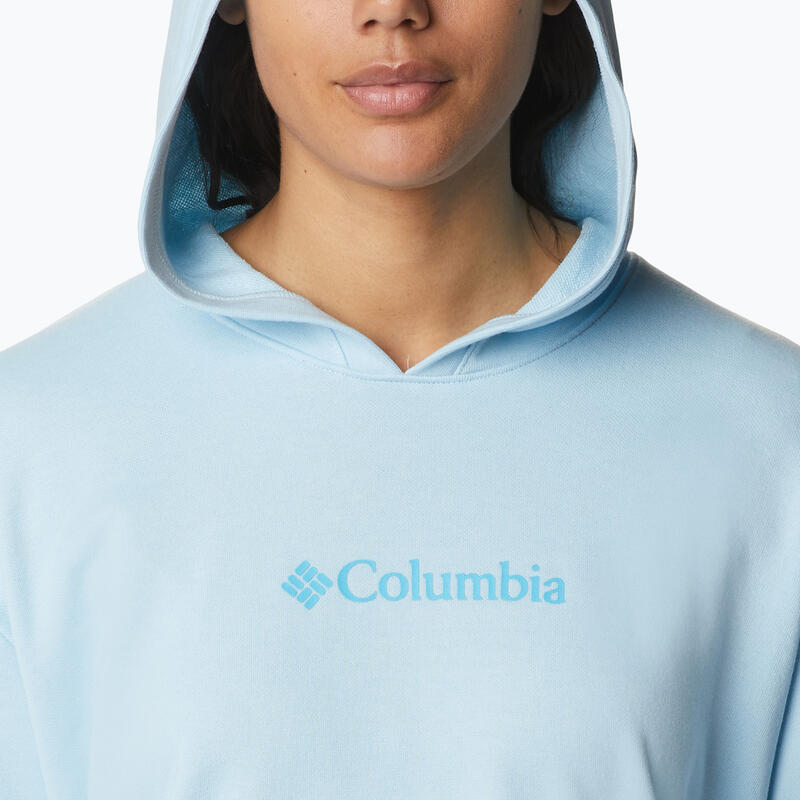 Bluza trekkingowa damska Columbia Logo III French Terry