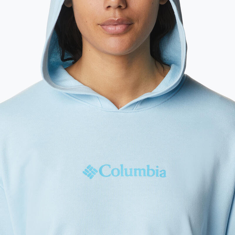 Hanorac de trekking pentru femei Columbia Logo III French Terry