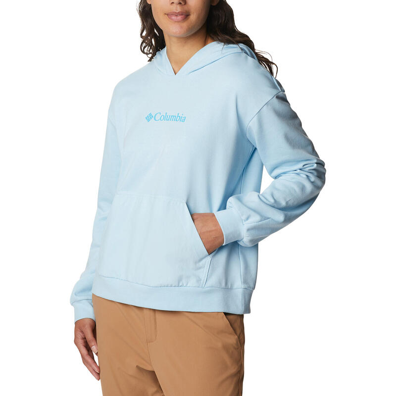 Bluza trekkingowa damska Columbia Logo III French Terry