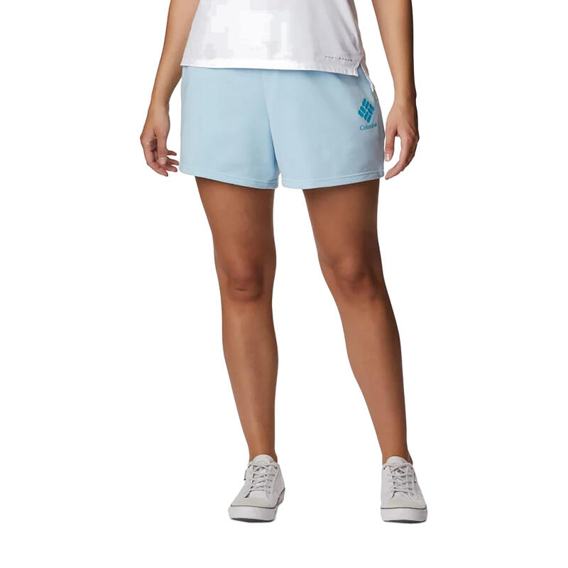 Short de trekking Columbia Logo III French Terry pour femme