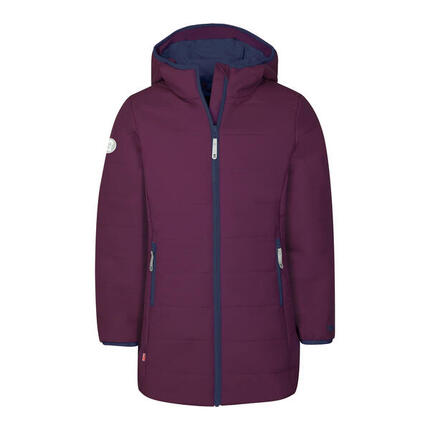 Manteau enfant Stavanger prune/marine