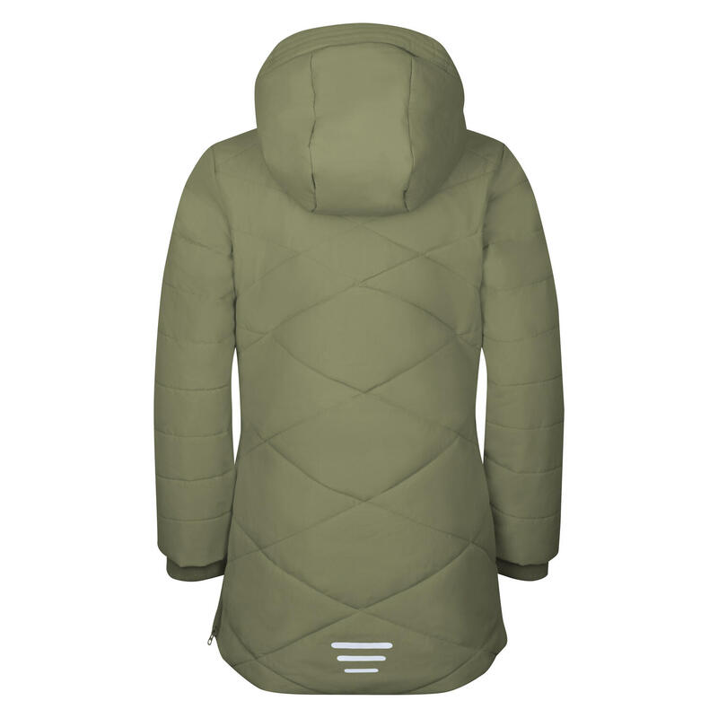 combinaison enfant imperméable et respirante BERGEN Dark Olive/Cold Mint