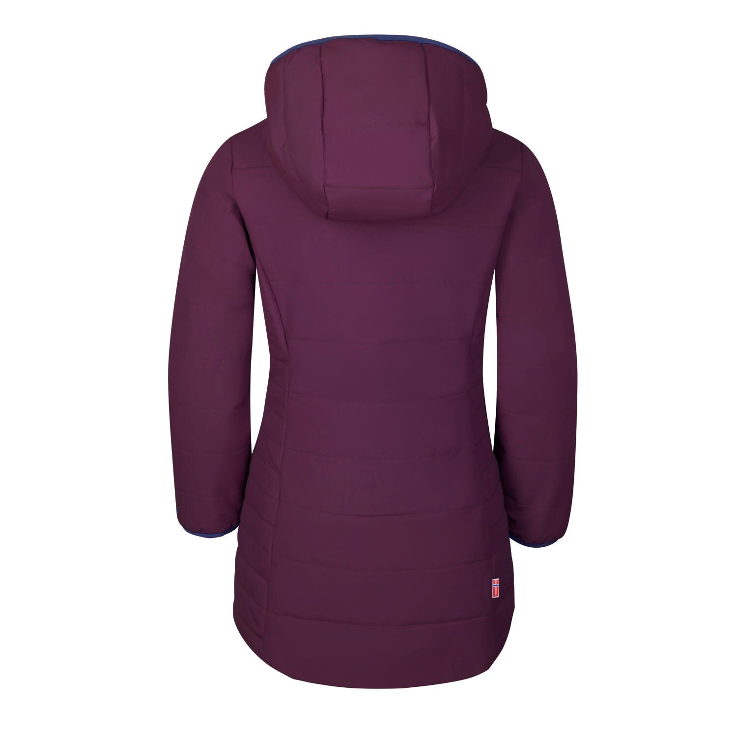 Manteau enfant Stavanger prune/marine 2/2
