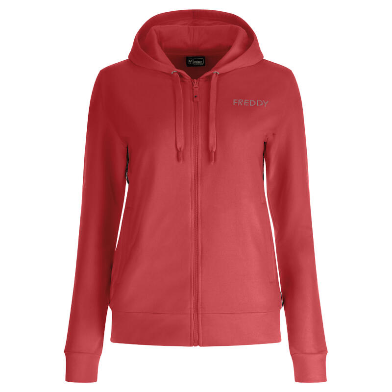 Pyjama HI62R Sweat-shirt à capuche uni en coton mélangé à fermeture Pyjama HI62R Sweat-shirt à capuche uni en coton mélangé à fermeture