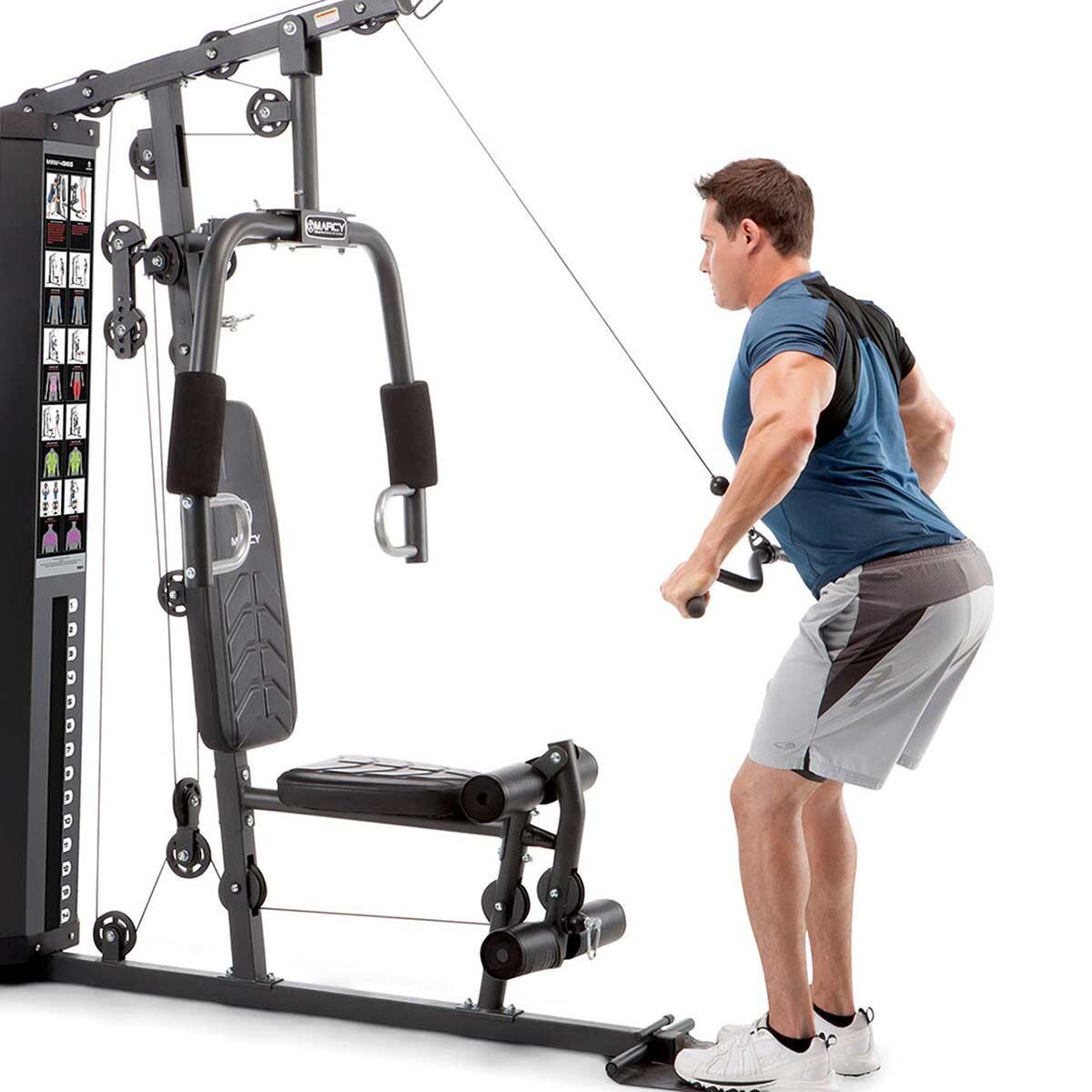 MARCY MWM4965 HOME GYM WITH 68KG WEIGHT STACK 6/7