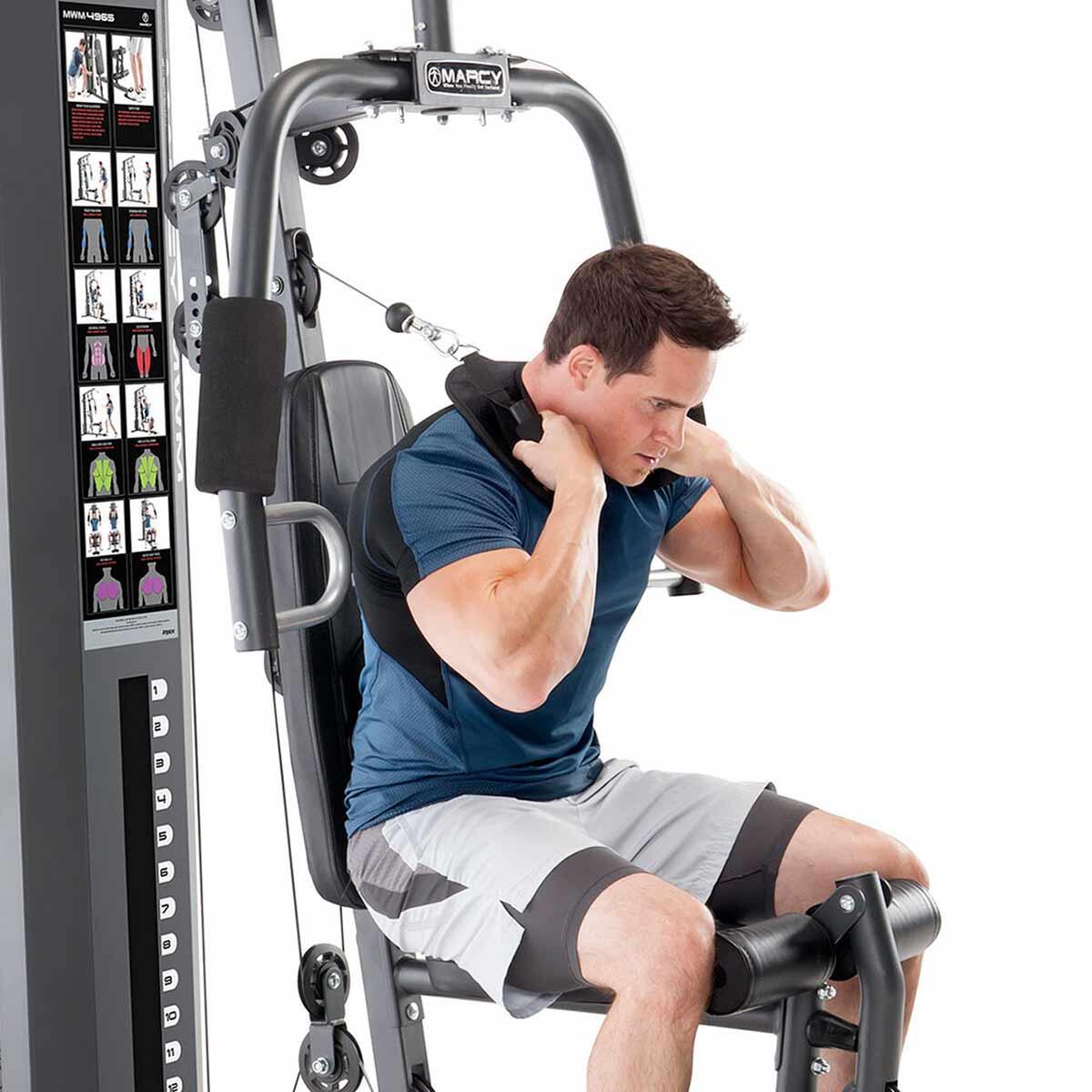 HOME GYM WITH 68KG WEIGHT STACK-MWM4965 7/7