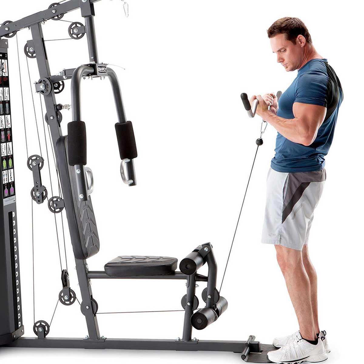 HOME GYM WITH 68KG WEIGHT STACK-MWM4965 5/7