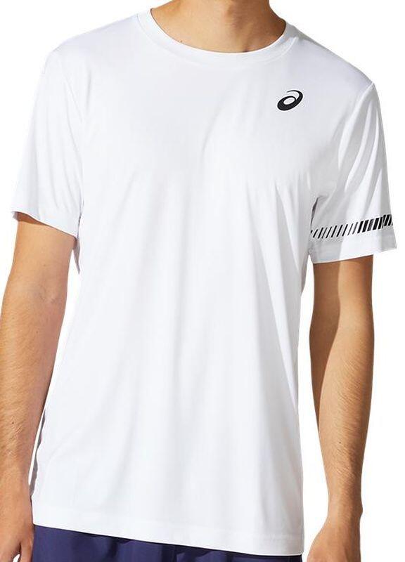 Men’s Short Sleeve T-Shirt Asics Court White 1/5