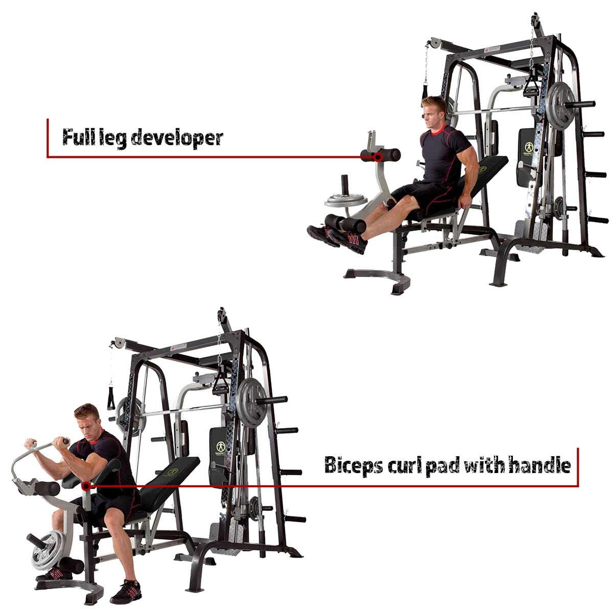 Gym Machine Marcy Apex Circuit Trainer SMITH MACHINE WITH WEIGHT